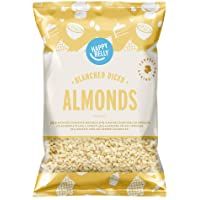 Los mejores  - Marca Amazon - Happy Belly Almendras pelada troceada 200gr x 5